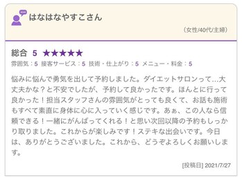 アイ エステサロン(Ai)/ダイエットサロンって…大丈夫?