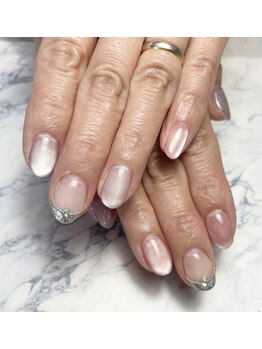 ヘアーアンドネイル ルシア(Hair&Nail Lucia)/シンプルキラキラネイル!