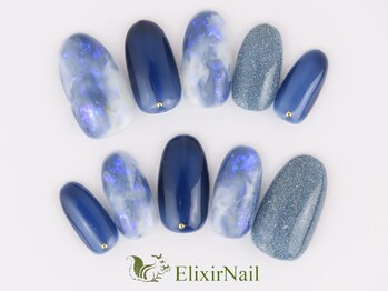 エリクサーネイル 神田(Elixir Nail)/シンプル/クーポン使用