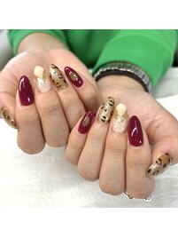 マグネットオンレオパード柄★