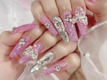 ミス シャーリー(Miss Shirley)/【濃ピンクフラッシュスカルプ】