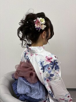 ミカヅキ 赤坂/浴衣&ヘアセット!