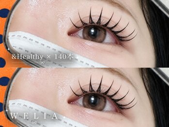 ウェリア(WELIA)の写真/エクステの長さを活かす♪&Healthy140本