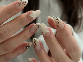 ヒョウ柄ネイル