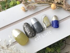 マーブリングストーン風