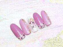 ヴィーナネイル 呉店(VinaNail)/ハーバリウム風押し花ネイル