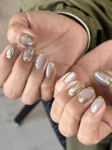 ネイルサロン ミル(Mille)/greige&gold