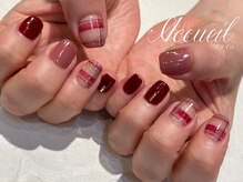 アクイユ 銀座店(ACCUEIL)/赤チェック