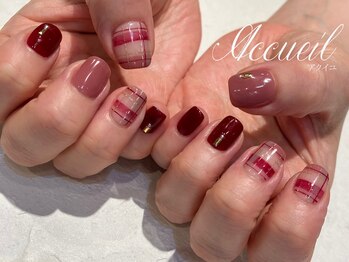 アクイユ 銀座店(ACCUEIL)/赤チェック