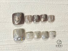 アンネ 梅田 ALLYS店(ANNE)/foot art design6月☆パラジェル
