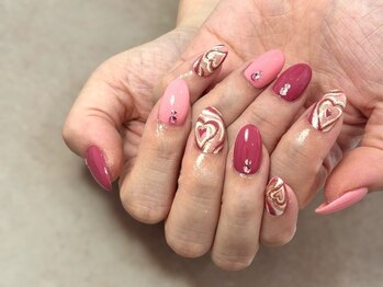 ラティアム 亀山店(LaTiam)の写真/【ご新規様 アートし放題120分コース¥8000(オフ込)】思わず自慢したくなるハイクオリティな指先に♪