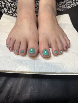 ミスネイル あがり浜店(Ms.naiL)/フットネイル