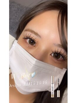 ジュベアイラッシュ(juve. eyelash)/W flat!!
