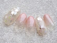 カトルナフ(quatre fois neuf)/桜シアーグラデネイル