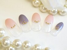 エムネイル(M Nail)/バルーンフレンチ