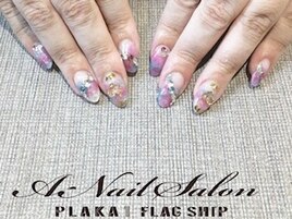 キラキラ夏色nail