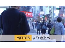 ラプリ 新宿店(Raplit)/JR新宿駅からの道案内7