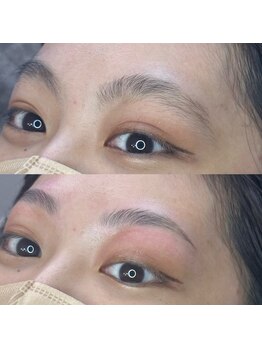 ボス ブロウ 天白店(BOSS BROW)/【レディース眉毛】before after