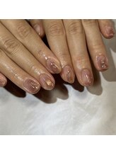 リファインネイル(refinenail)/もやもやニュアンスネイル
