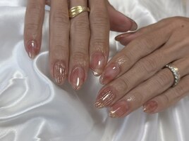 ニュアンスネイル/秋ネイル