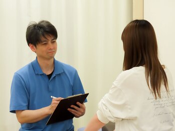 しむらさかうえ整体院/6.施術後、お身体の状態説明