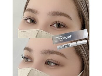 アイラッシュ ファボ(EYELASH FAV)の写真/上下まつげパーマで自然に目幅UP♪中顔面短縮＆小顔見えも叶う♪