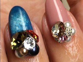 デニム＆3D NAIL ART