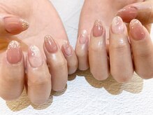 ライトウェーブ 長野駅前店/馴染みのいいピンクネイル♪