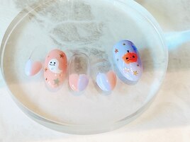 ハロウィンネイル
