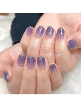 ラメグラデーション