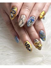 エンヴィ(ENVY)/巳年ネイル