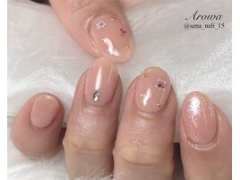 押し花ネイル