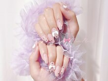 ワンホンネイル 新宿(Rumi Nail)/ふんわり彩りコース/ins流行り
