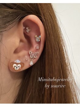 スリール(sourire)/耳ツボジュエリー