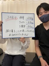 ナオ接骨院(NAO接骨院)/痩せたら服えらびが楽しみに！