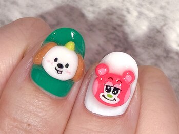 RIIZE 3D LIVEネイル