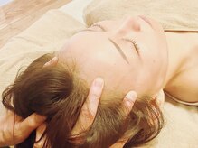 スリープ(Sleep)の雰囲気(《ドライヘッドスパ》頭の緊張を緩め休息に入りやすい状態へ)