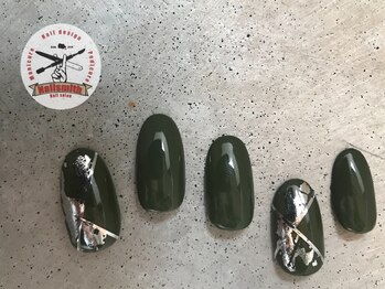 ネイルスミス(Nailsmith)/カーキブロッキングホイル
