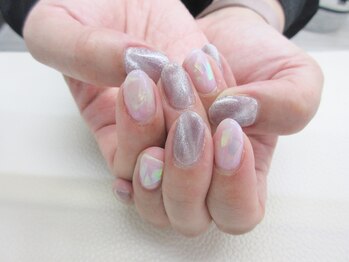 ネイルサロン キラップ(Nail Salon KiLAP)/マグネット×オーロラ¥7980