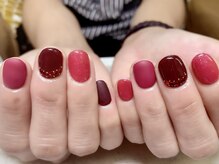 ラウンドアバウト(roundabout)/質感チェンジネイル☆