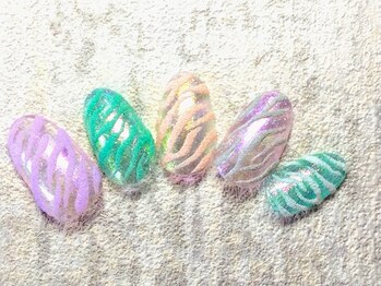 仙殊/もこもこゼブラ