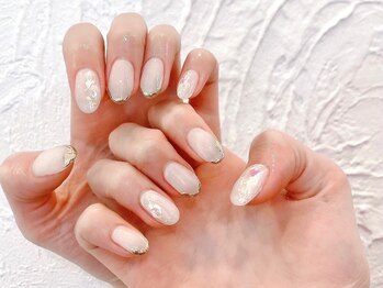 ビューティービースト フォー ネイルアンドアイラッシュ 松浜店(beauty:beast)/ホワイトベージュ☆