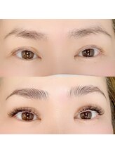 ファストラッシュ 表参道店(FAST LASH)/VLEDLASH/眉毛パーマ/ビフォアフ