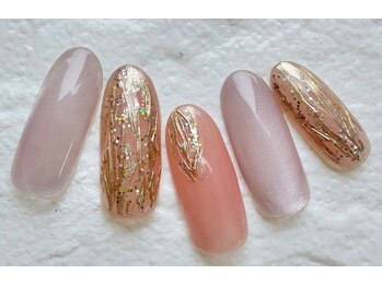 ビューティーネイルサロン クリアーズ(Clears)/上品カラーで華やかネイル