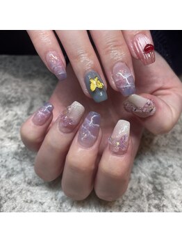 エーナイン イオンモール三川店/推し活ネイル^^