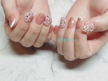 フランセス(Frances)/手描きお花アート