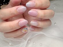 ノンノンネイル(Nonnon.nail)/ぷっくりフラワー