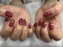 ネイルビジョルノ つくばみどりの店(Nail Begiorno)/シンプルワンカラージェルネイル