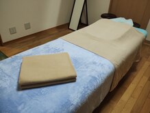 ほぐしたいよう/施術ベッド