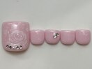 ピンクレースバラ¥8500